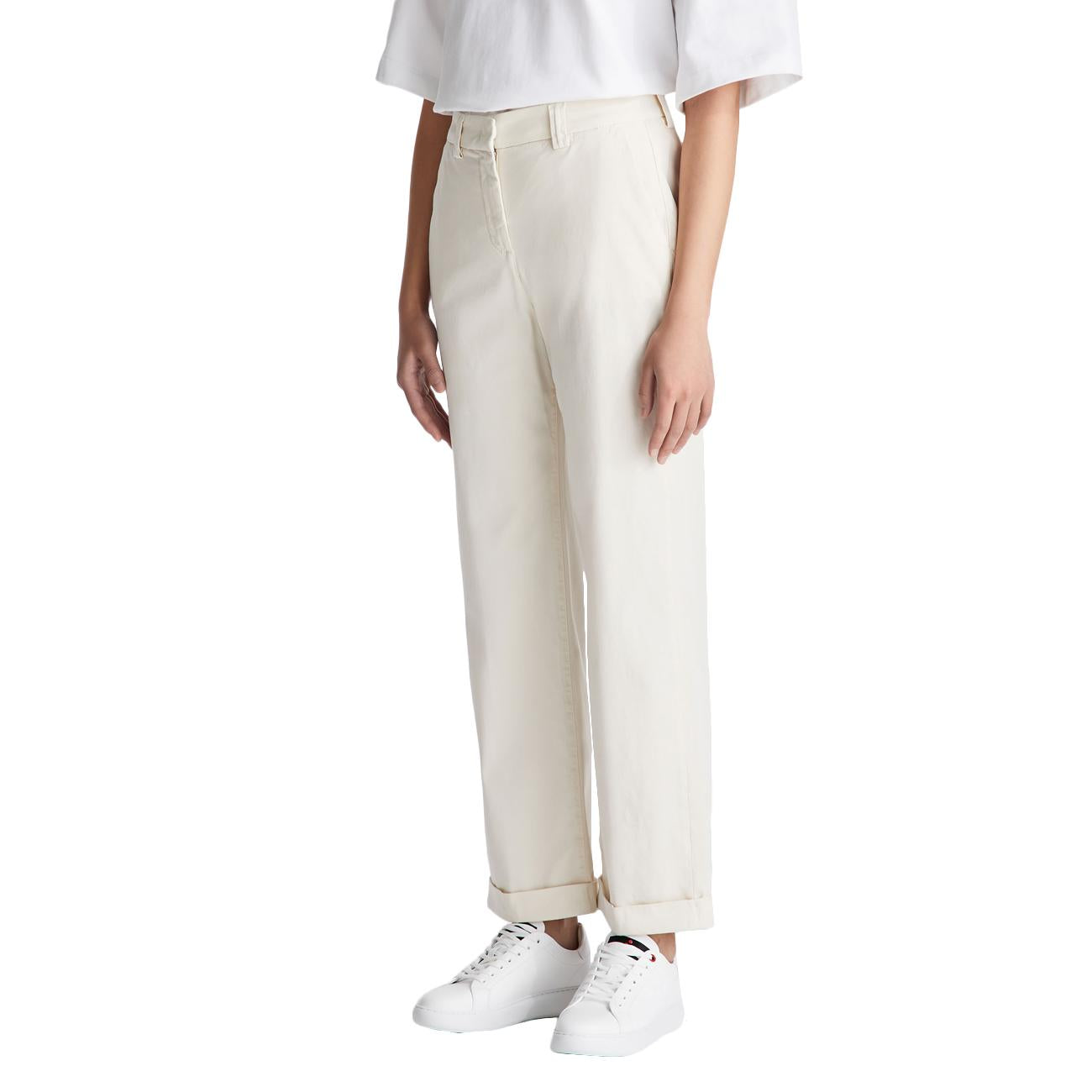 Pantaloni Lavezzi Pe 03 In Gabardina PED5655 99012427 729 LATTE PEUTEREY 