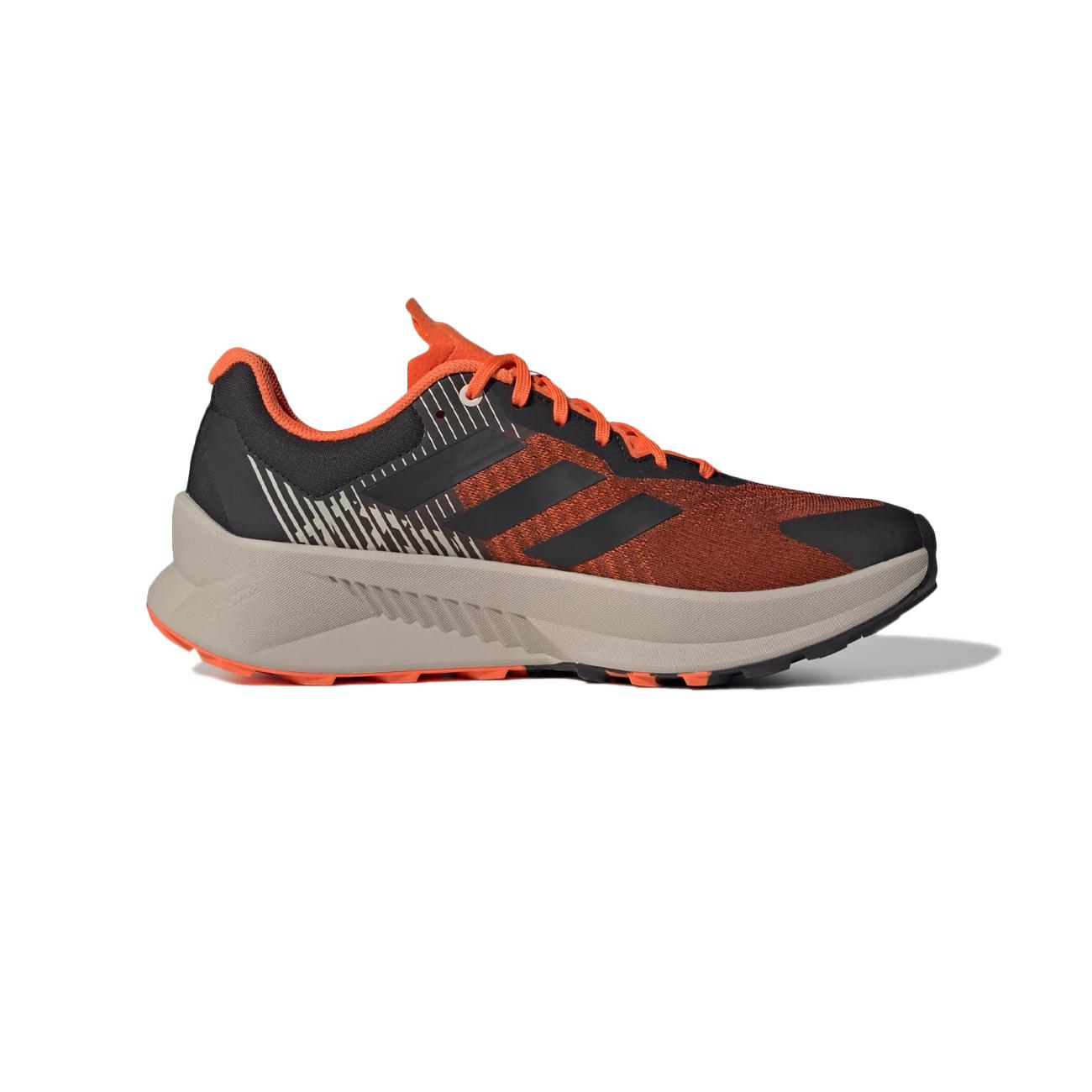Sneakers Terrex Soulstride Flow Gtx Uomo Core Black Semi Impact Orange IF5007 CBLACK/CBLACK/SEIMOR ADIDAS 