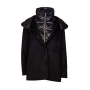 Piumino Scampanato In Lana Donna Nero PI346D33313 9300 NERO HERNO 