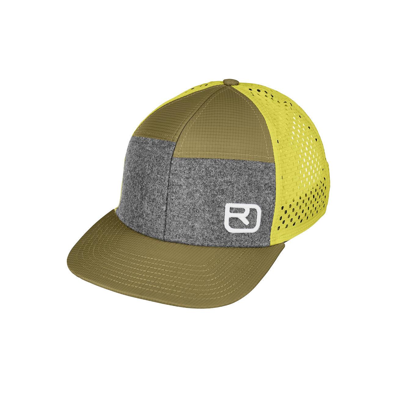 CAPPELLINO UN. LOGO AIR TRUCKER CAP ORTOVOX 68027 GREEN MOSS ORTOVOX 