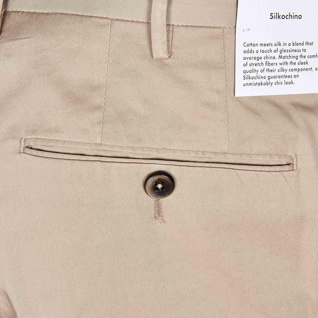 Pantaloni Silkochino Superslim Uomo Beige PT01/CO/DL01Z00CL1/BB14 0040BEIGE PT TORINO 