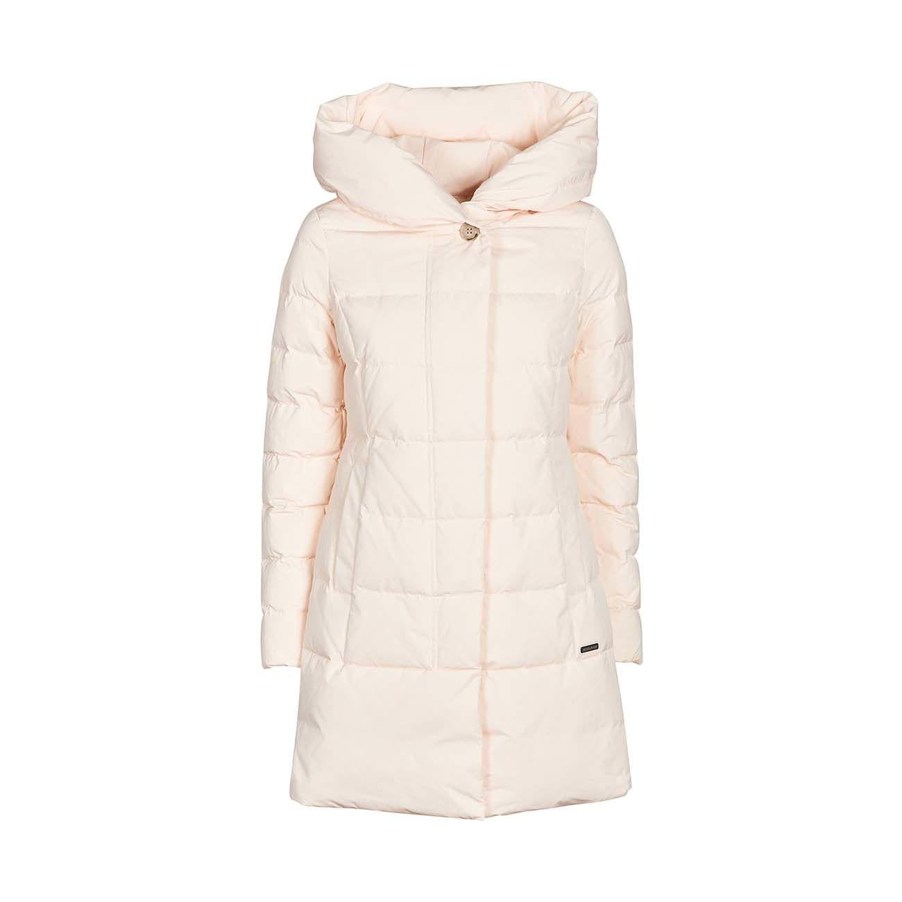 Piumino Con Cappuccio Prescott Donna Ivory CFWWOU0512FRUT0573 840IVORY WOOLRICH 