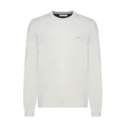 Maglia Round Solid Color Uomo Bianco K43134 01 BIANCO SUN68 