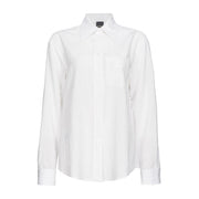 Camicia Corea A Righe Donna Bianco Nero 103708/A273 ZZ1 BIANCO/NERO PINKO 