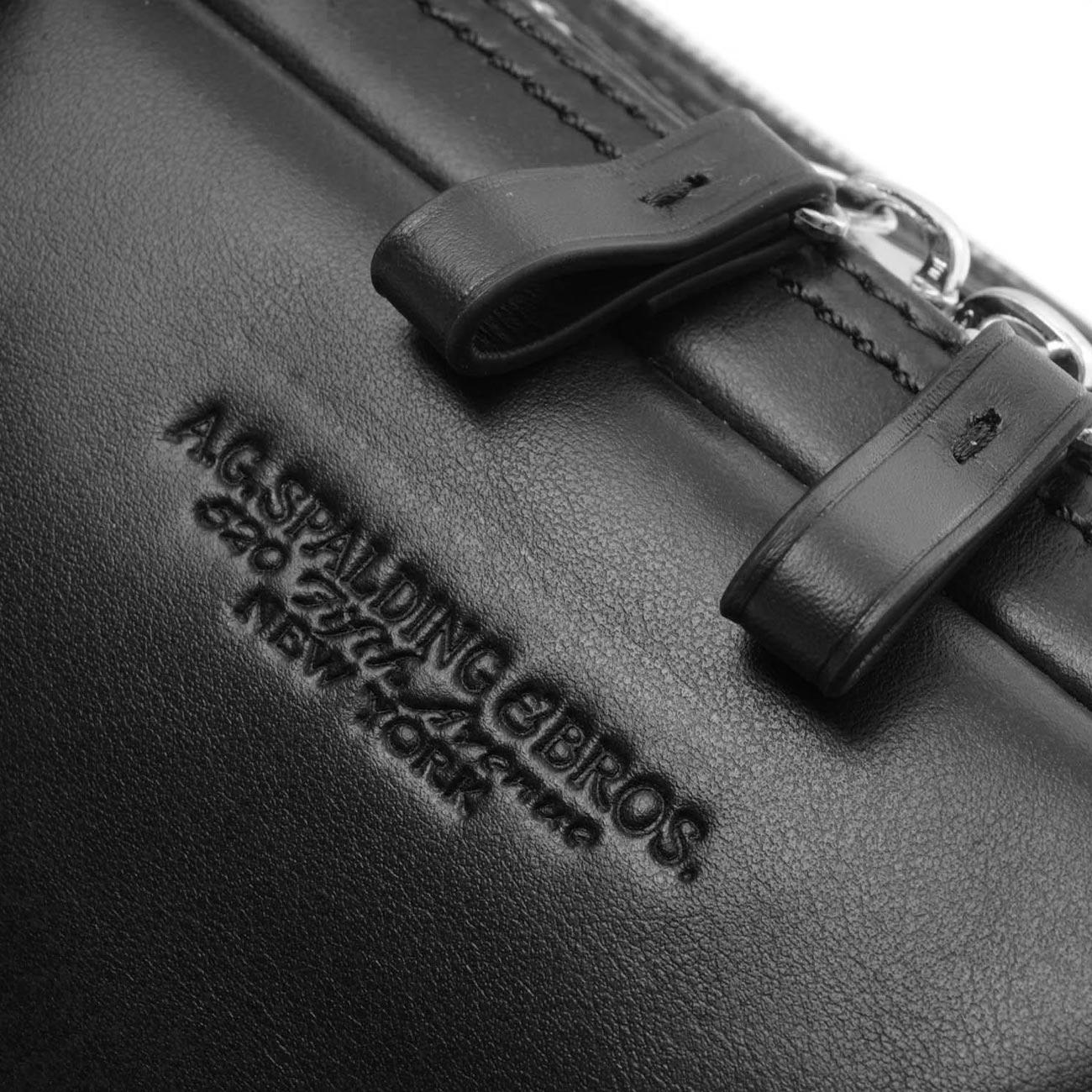 Cartella New 2 Zip New York Unisex Nero 365635U 900 NERO A.G. SPALDING&BROS 