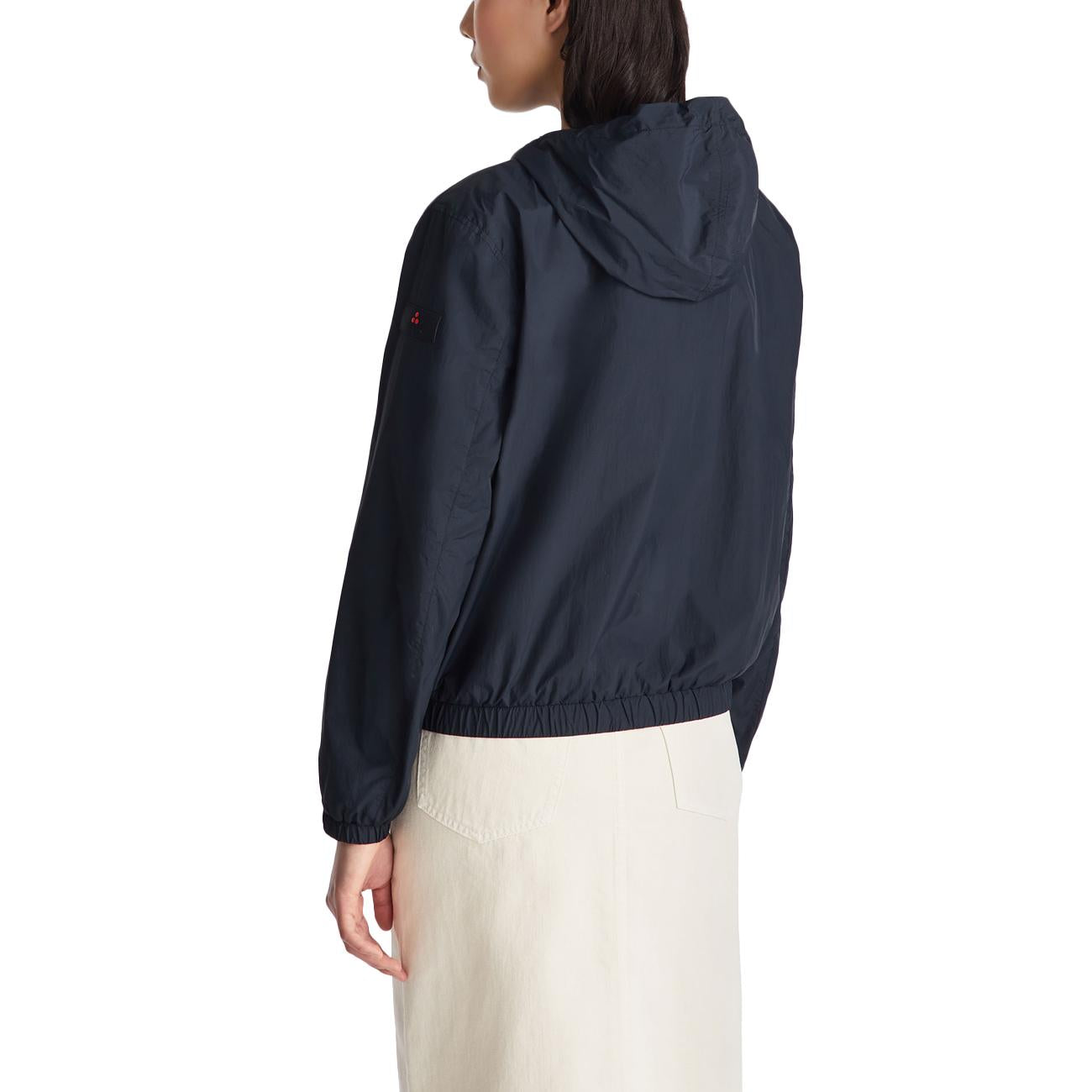 K-Way Nigle Short D 02 Con Cappuccio PED5718 01181986 215 BLU PEUTEREY 