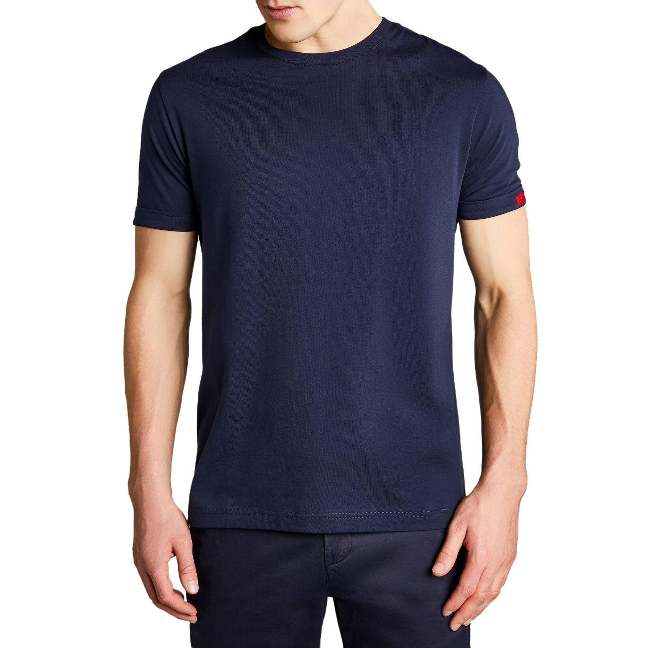 T-Shirt Travel Uomo Blu Rosso NPMB3461330UCXU806 BLU/ROSSO FAY 