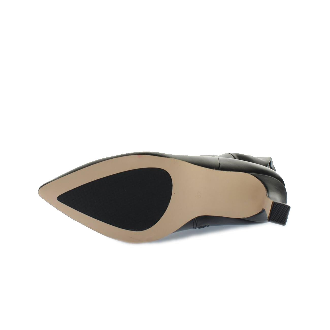 Stivali Alti Con Tacco E Gambale Lineare Donna Nero 8668 NERO KHARISMA 