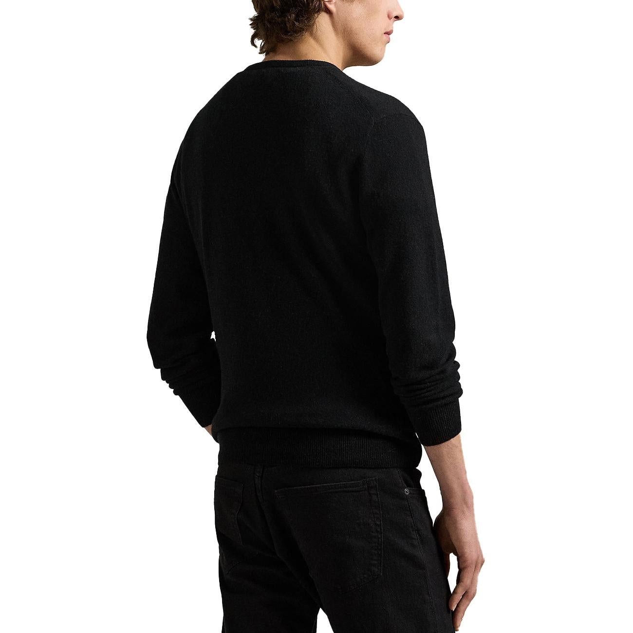 Maglione Girocollo In Lana 710974148 003 POLO BLACK POLO RALPH LAUREN 