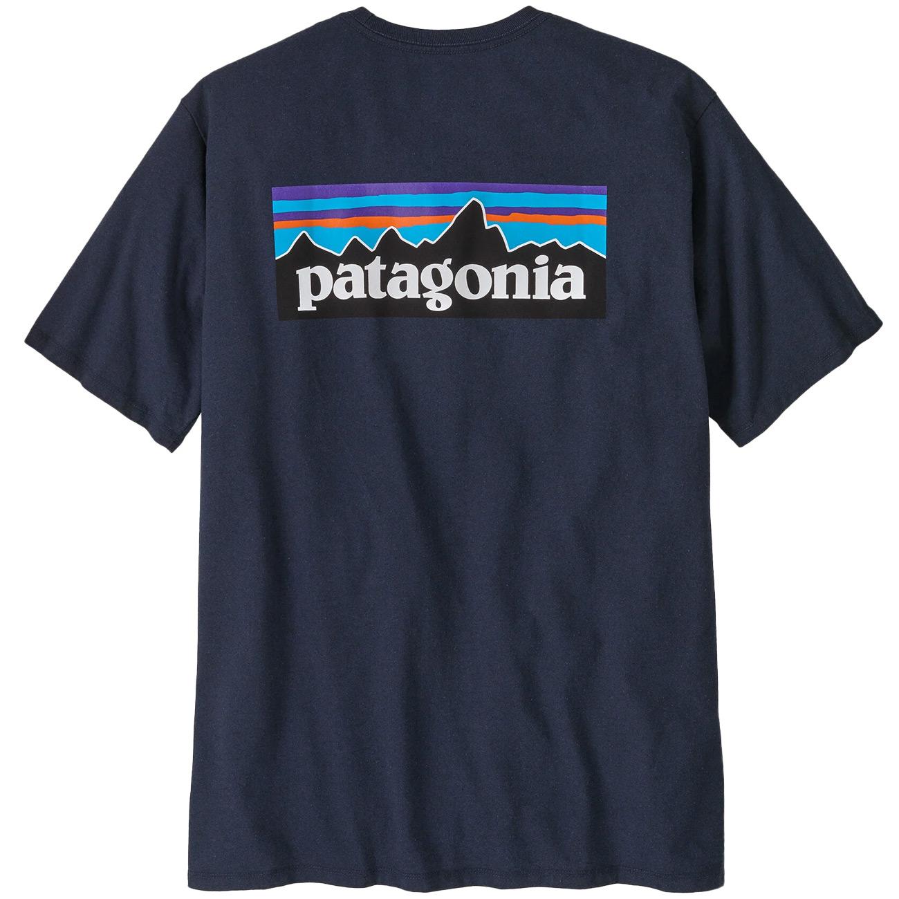 Men's P-6 Logo Responsibili-Tee® 38504 NENA/NEW NAVY PATAGONIA 