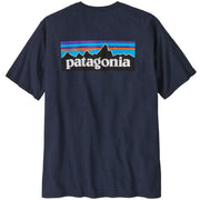 Men's P-6 Logo Responsibili-Tee® 38504 NENA/NEW NAVY PATAGONIA 