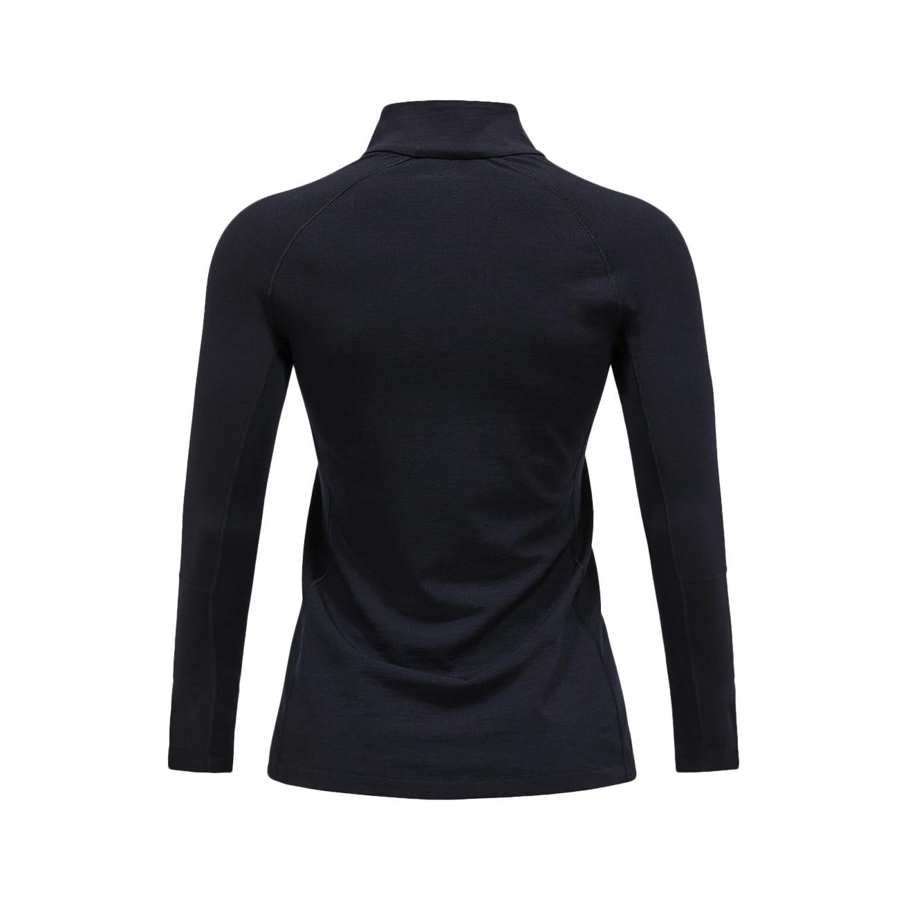 Maglia 1/2 Zip Magic Donna Black G78068 070 BLACK/BLACK PEAK PERFORMANCE 