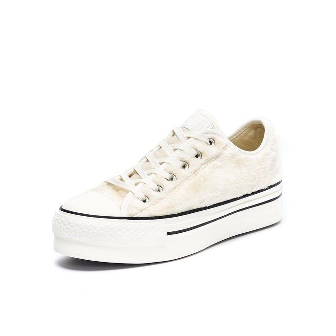 SCARPA CTAS PLATFORM OX CONVERSE 559173C EGRET/WHITE CONVERSE 