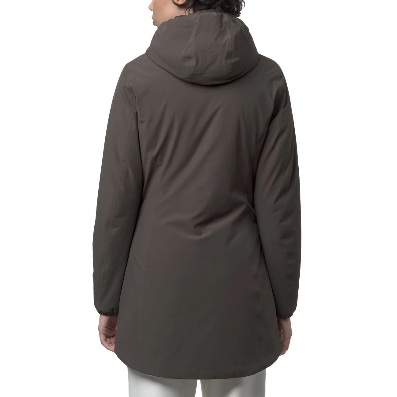 Denise ST Warm Reversible K6128UW B42 BLACK OLIVE-GREEN K-WAY 