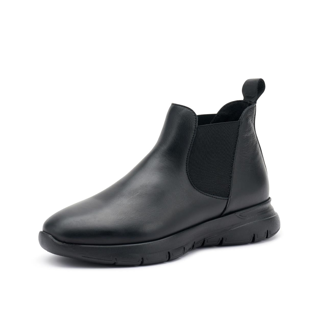 Beatles Sporty In Pelle Donna Nero 43N4 NERO FRAU 