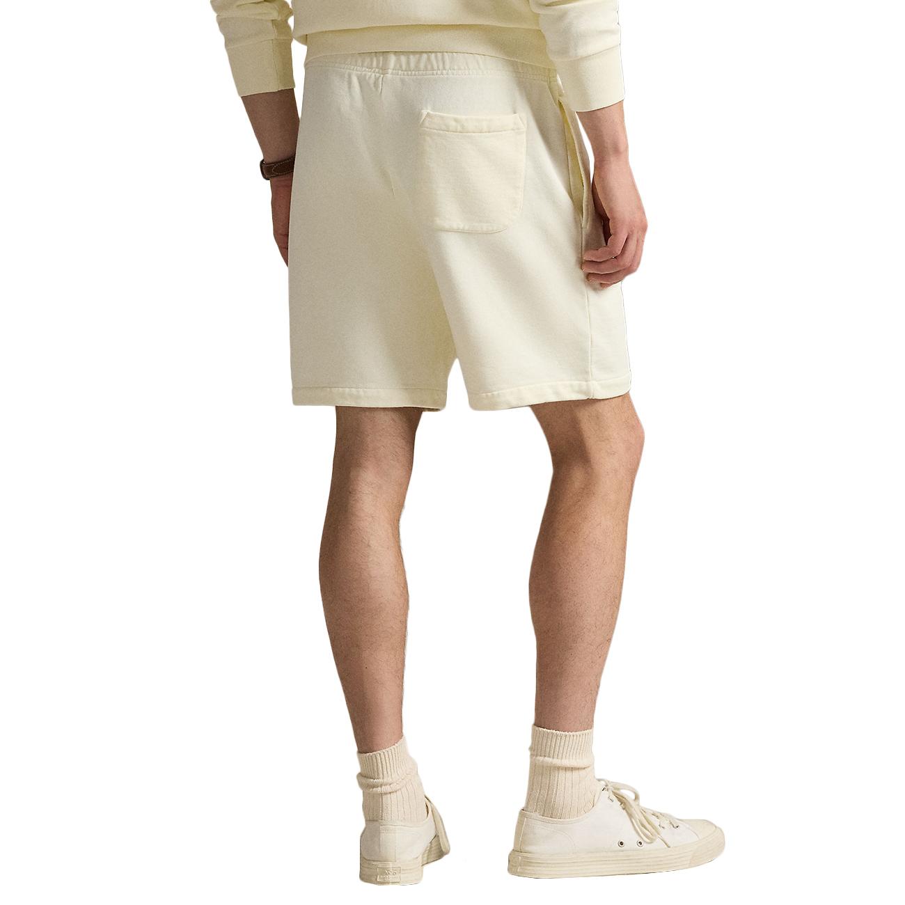 Pantaloncini In Pile Leggero 710934602 001 CLUBHOUSE CREAM POLO RALPH LAUREN 