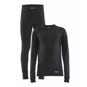 Set Intimo Core Dry Baselayer Maglia E Pantaloni Bimbo Black 1909713 999000 BLACK CRAFT 