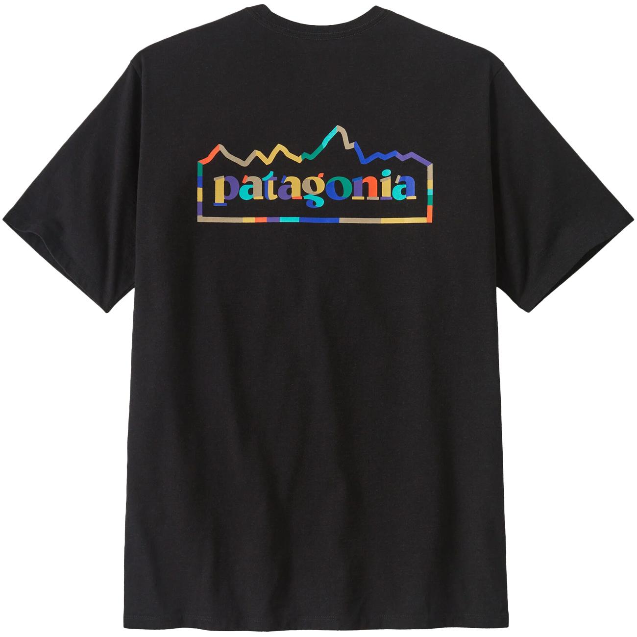 Maglietta Unity Fitz Responsibili-Tee® Da Uomo 37768 INBK/INK BLACK PATAGONIA 