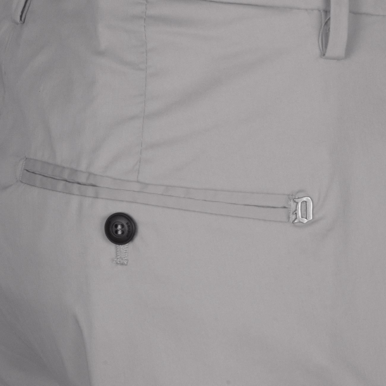 Pantalone Chino UP235 PS0020U XXX 965 FUME DONDUP 