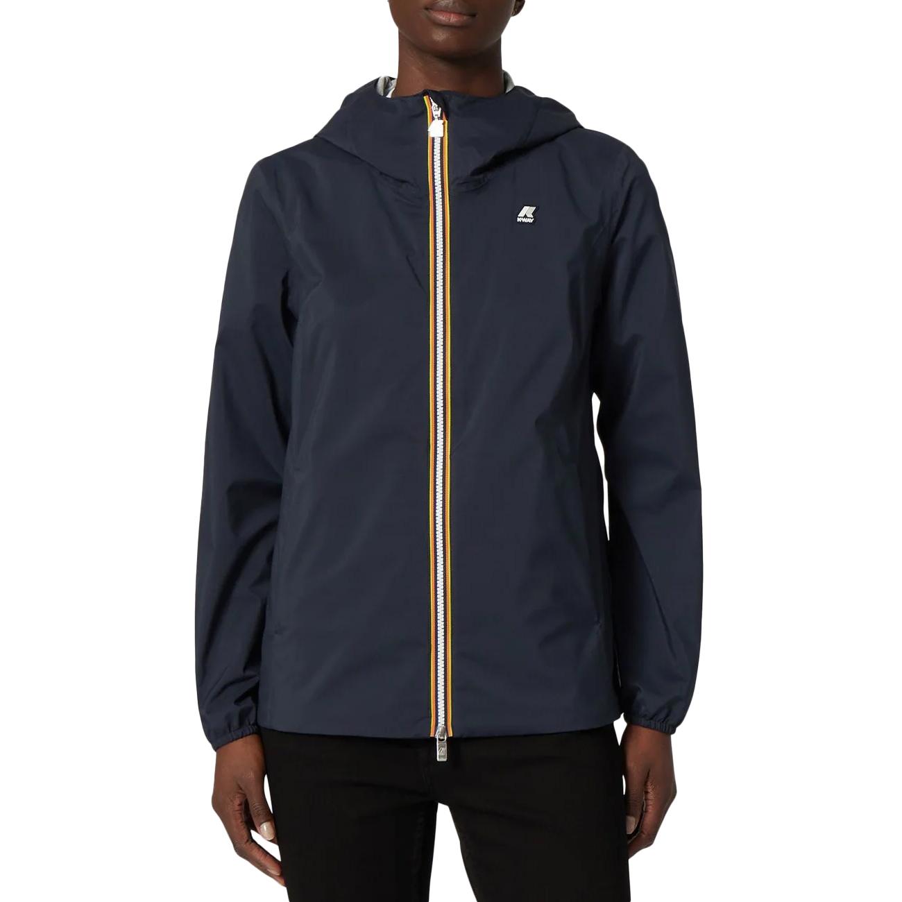 Jacket Marguerite Stretch Poly Donna Blue Depth K21228W K89 BLUE DEPTH K-WAY 