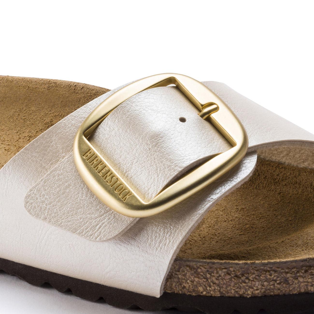 Sandali Madrid Big Buckle Donna Graceful Pearl White 1015279 GRACEFUL PEARL WHITE BIRKENSTOCK 