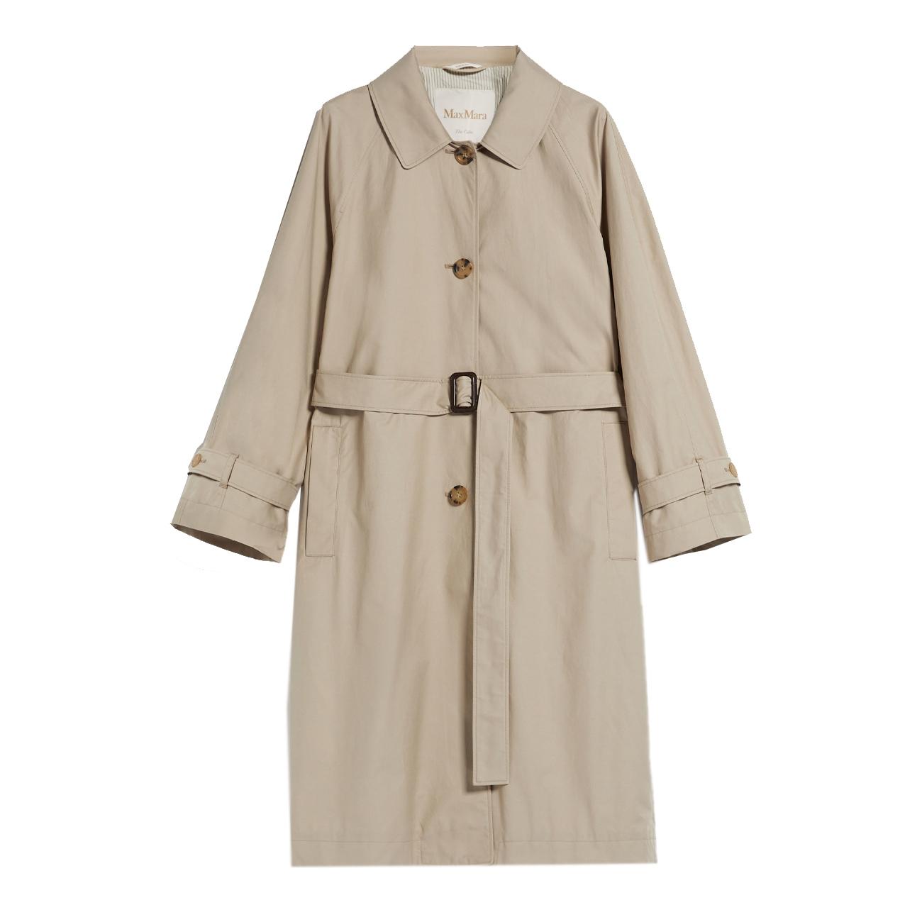 Trench Midi Ftrench In Cotone Donna Rich Beige FTRENCH 2419021084600 013 RICH BEIGE MAX MARA S 