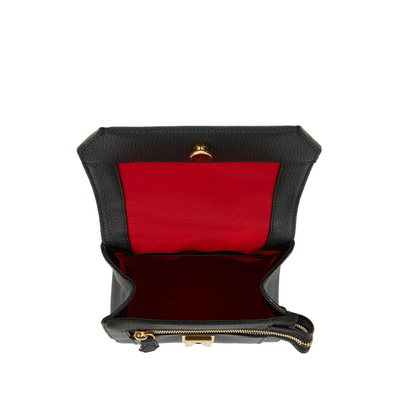 Borsa Ninon Medium Donna Black Gold A09222 JD BLACK/GOLD LANCEL 