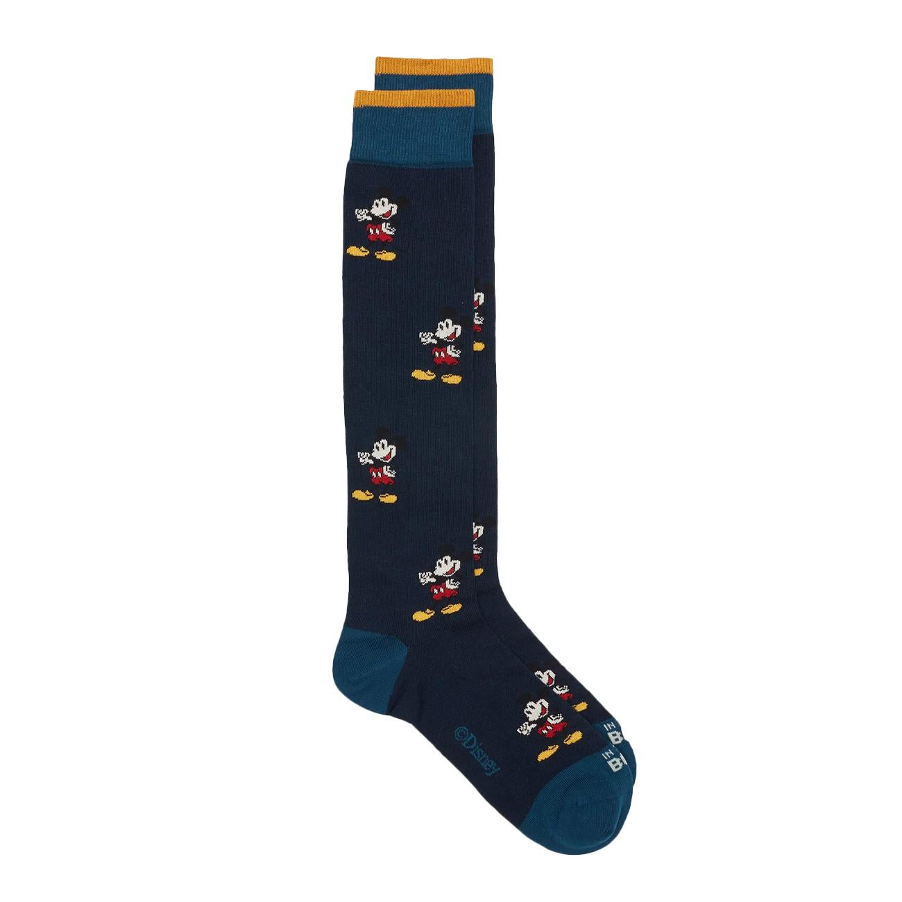 Calze Mickey Allover Unisex Blu FW230005 4 BLU SOX IN THE BOX 