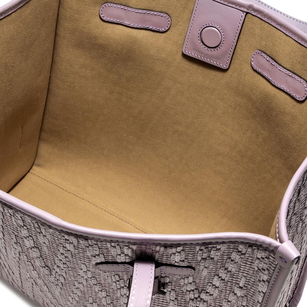 BORSA MARCELLA TESSUTO E PELLE GIANNI CHIARINI BS6850/23PEPGLPIX 765 LAVANDA GIANNI CHIARINI 