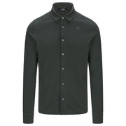 Camicia Timothee Pique K21425W WMR GREEN BLACKISH K-WAY 