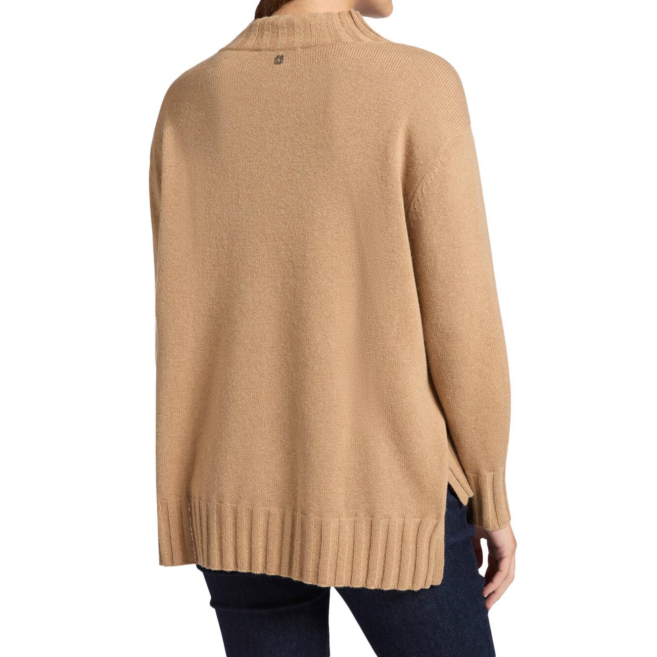 Maglia In Pura Lana M474Z000607 012 SESAMO ELENA MIRO' 