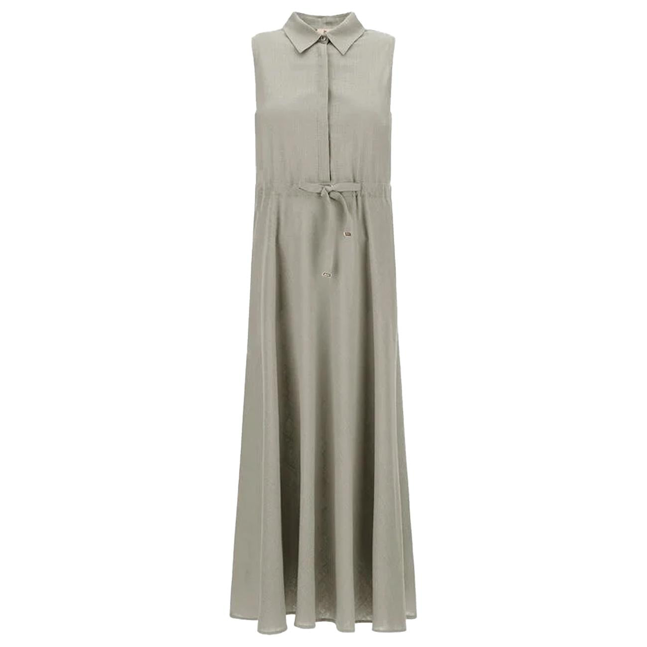 Abito In Linen Blend AB000028D-12689 1985 CHANTILLY HERNO 