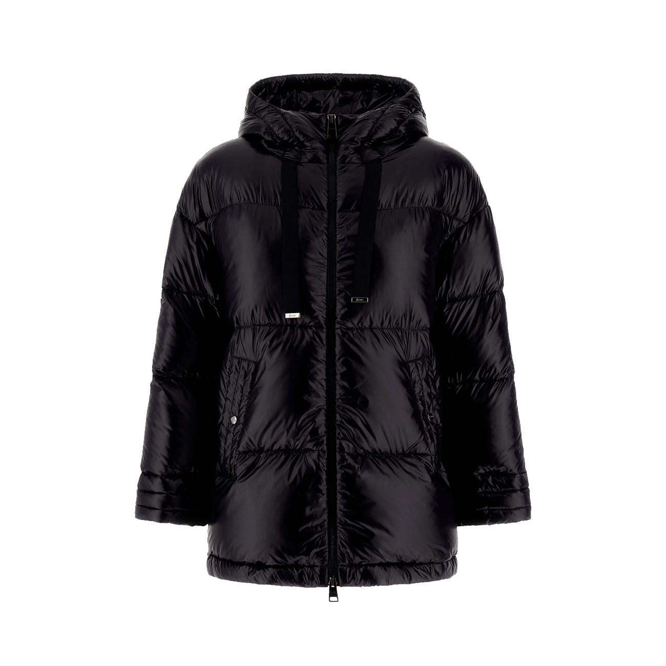Piumino A-Shape In Nyl Ultralight Donna Nero PI001952D12017Z 9300 NERO HERNO 