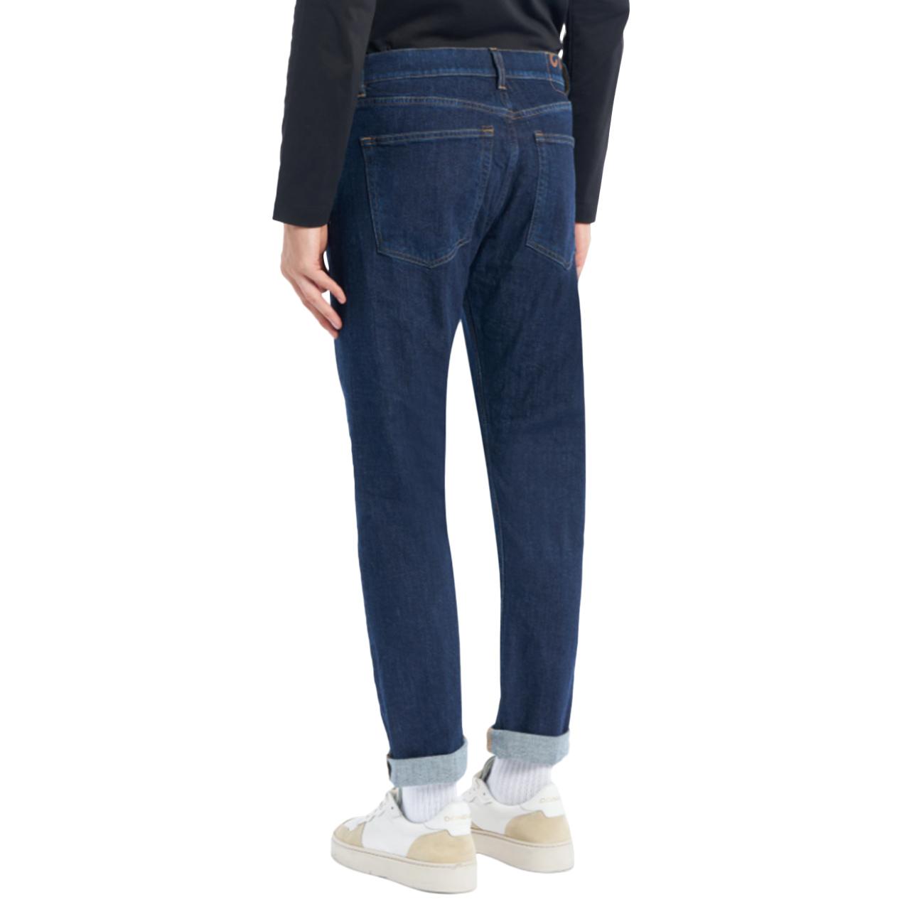 Jeans Icon Regular In Denim Stretch UP563-DS0257-LH1-DU-W25 800 BLU DONDUP 