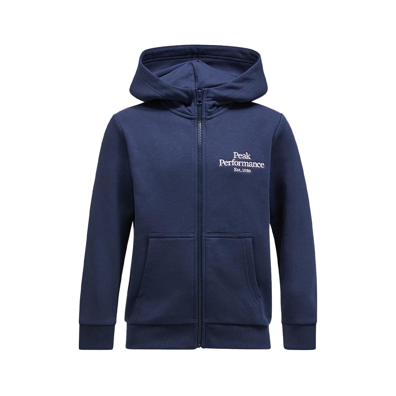 Felpa Original Bimba Blue Shadow Off White G77750 270 BLUE SHADOW/OFFWHITE PEAK PERFORMANCE 