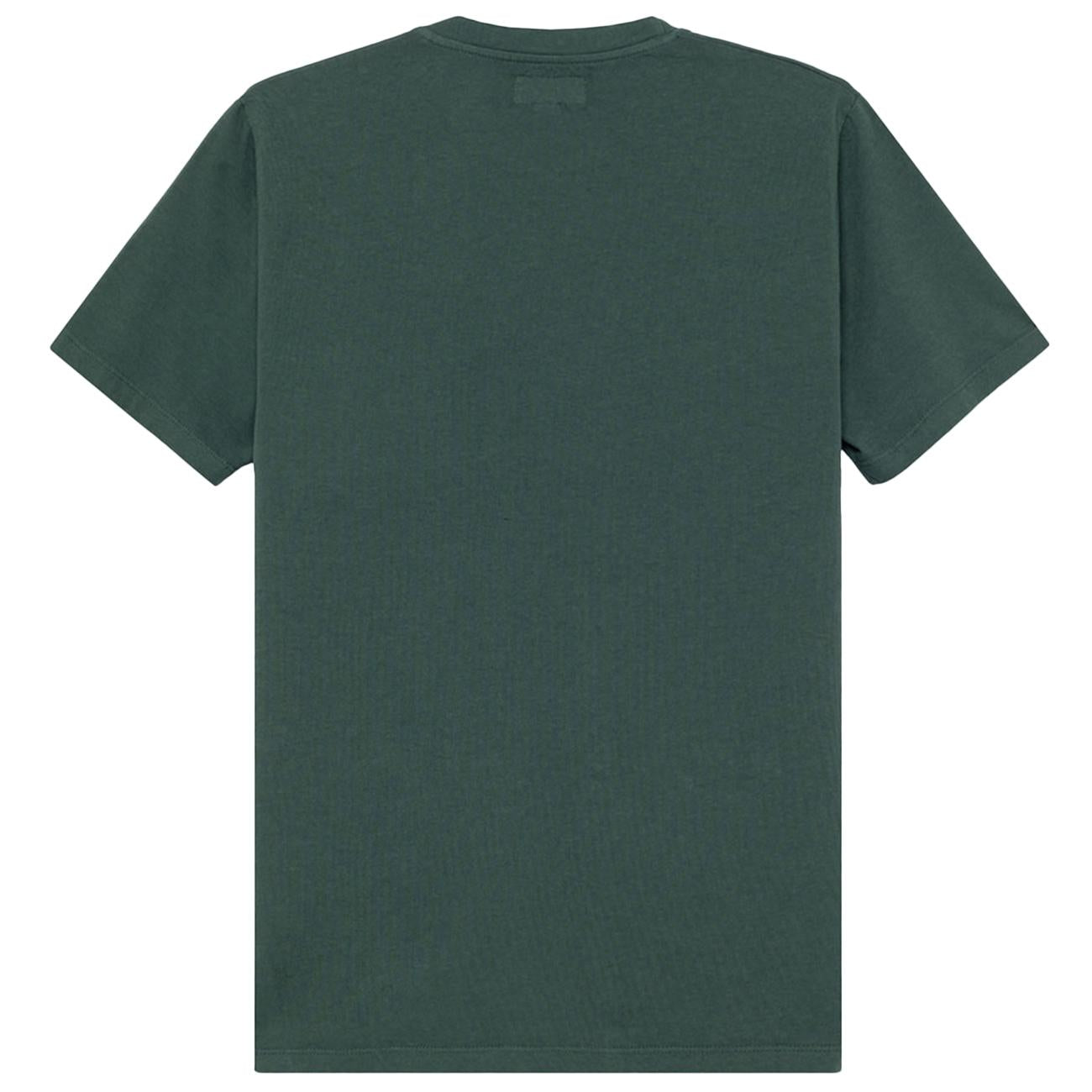 T-shirt Pocket In Jersey RRU634CA160111 C0127 UNIVERSITY GREEN ROY ROGER'S 