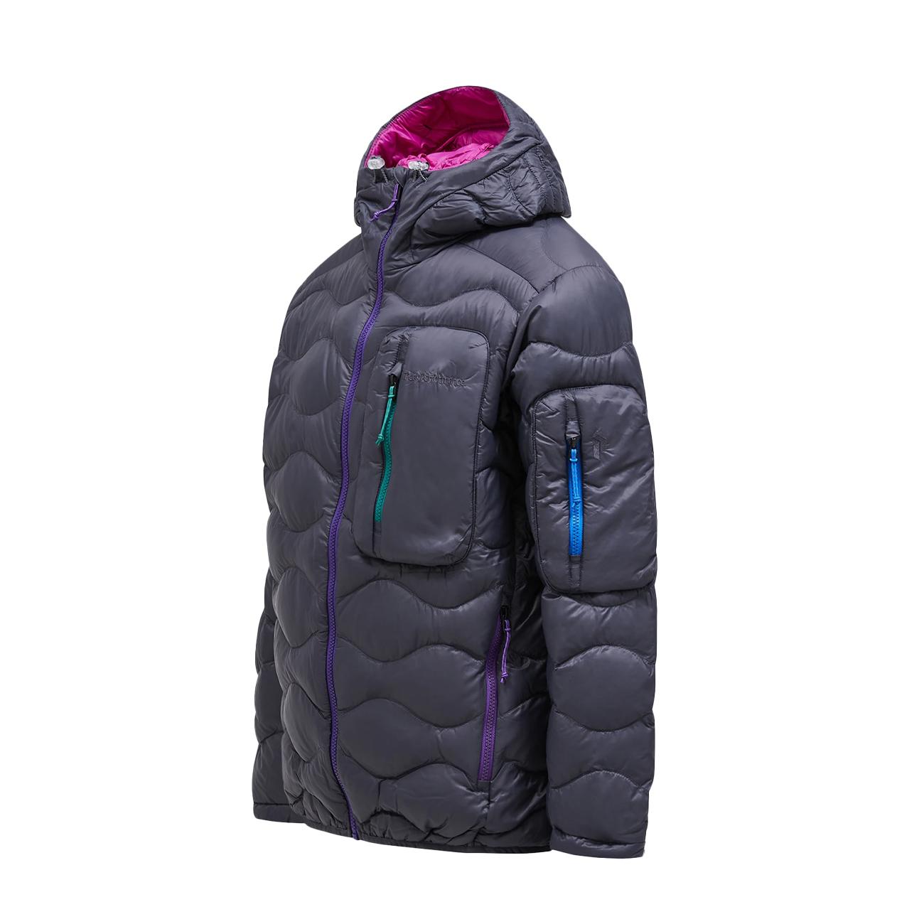 Bomber Onde Helium Utility Uomo Motion Grey Wander G79623 020 MOTION GREY/WANDER PEAK PERFORMANCE 