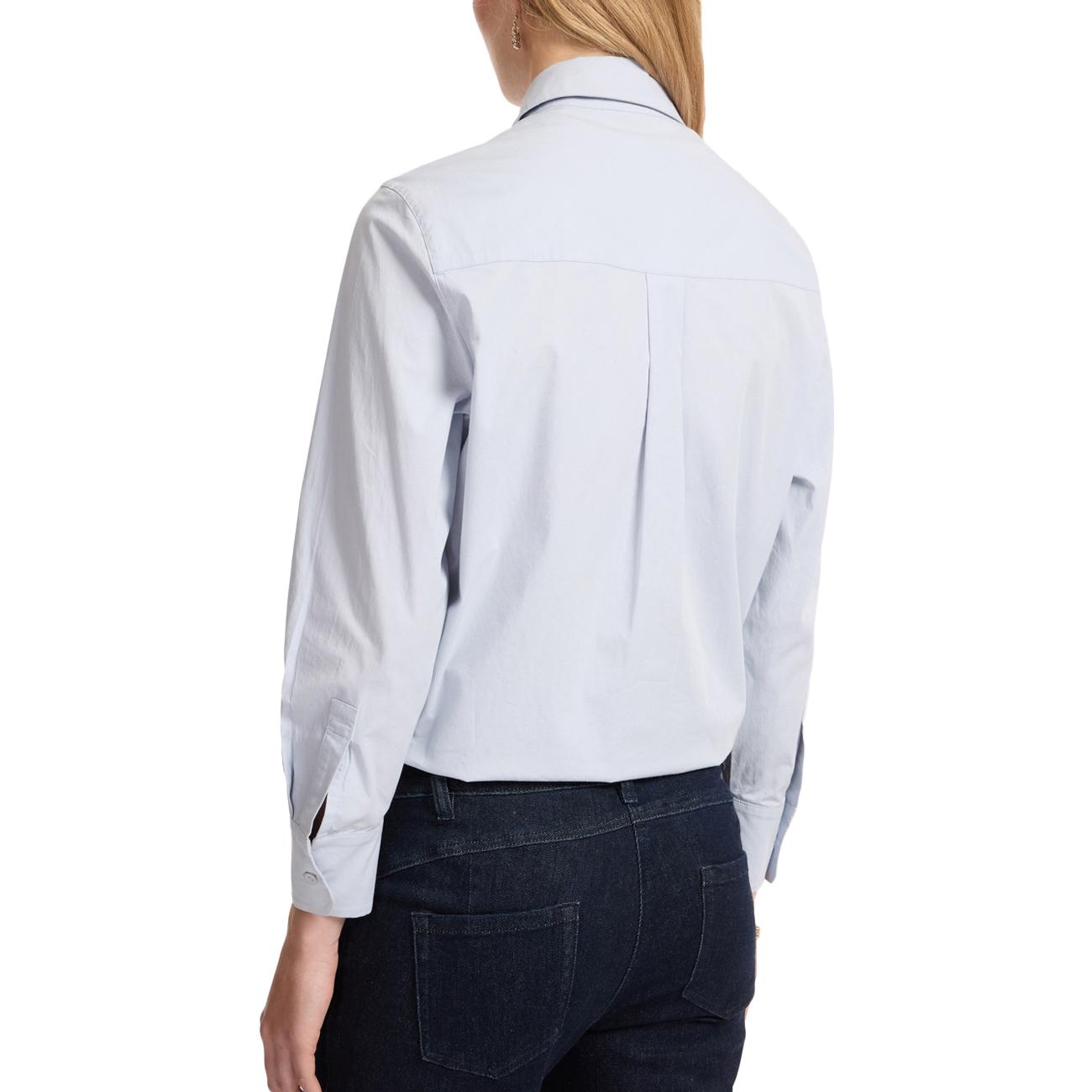 Camicia Ricamata A Mano 5143P000198N 004N AZZURRO ELENA MIRO' 