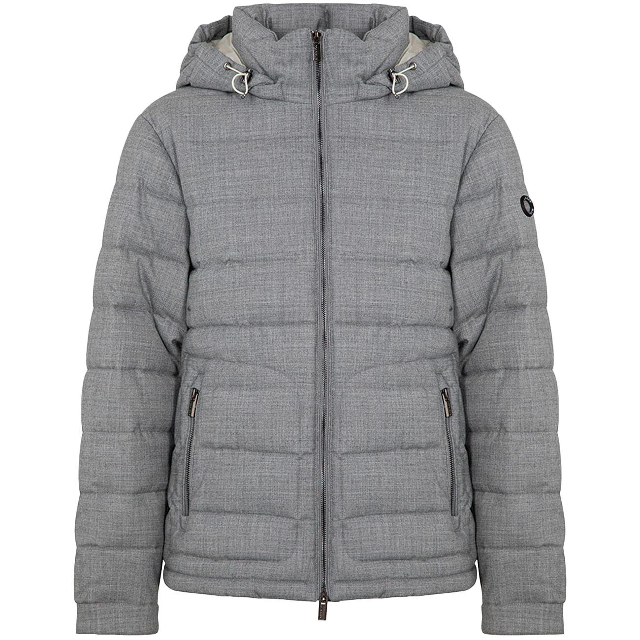 Giubbino In Lana MK9940041 GRIGIO MELANGE MARKUP 