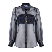 Camicia Floss Donna Nero FLOSS 0700 NERO NENETTE 