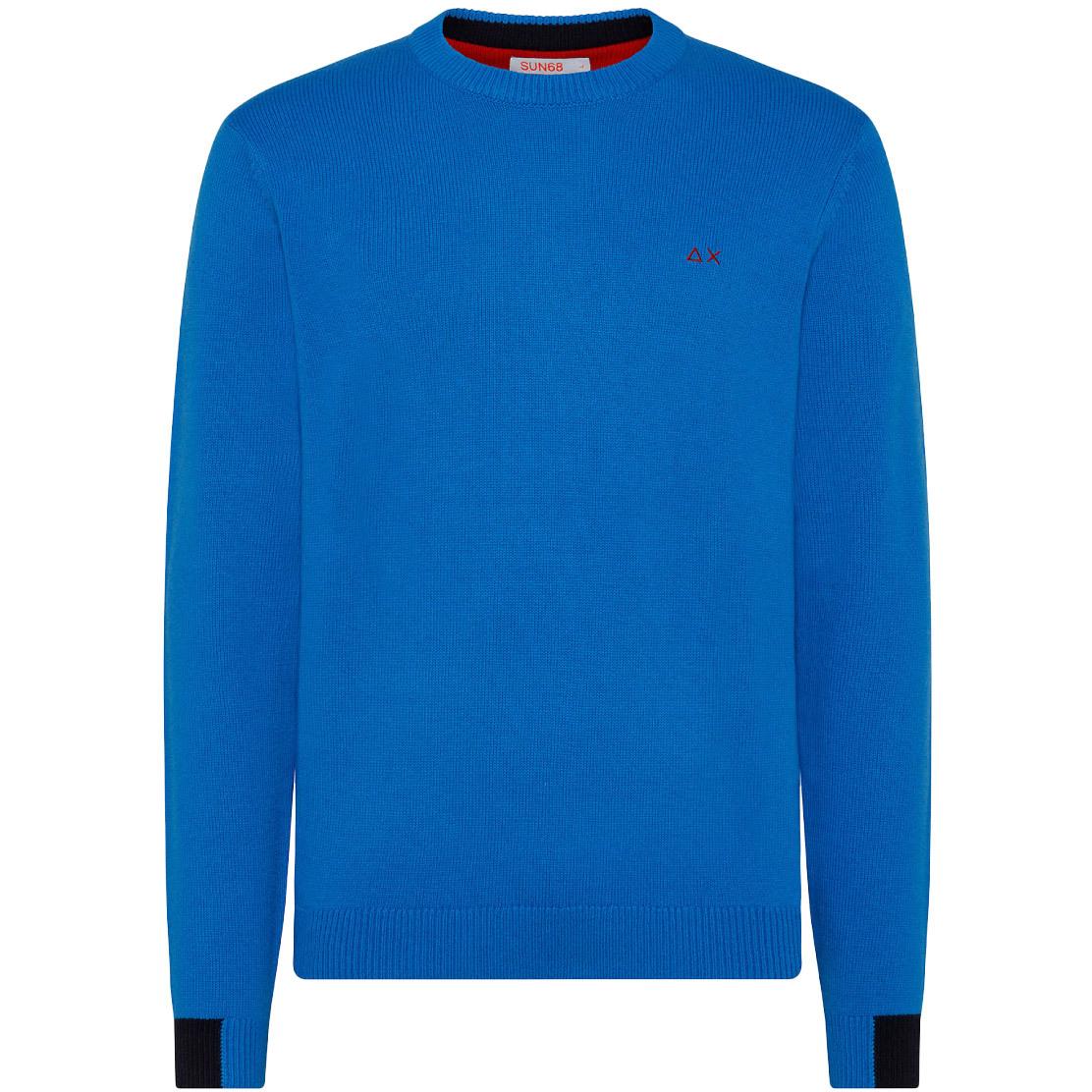 Pullover Polsini Colorati Uomo Royal K42134 58 ROYAL SUN68 