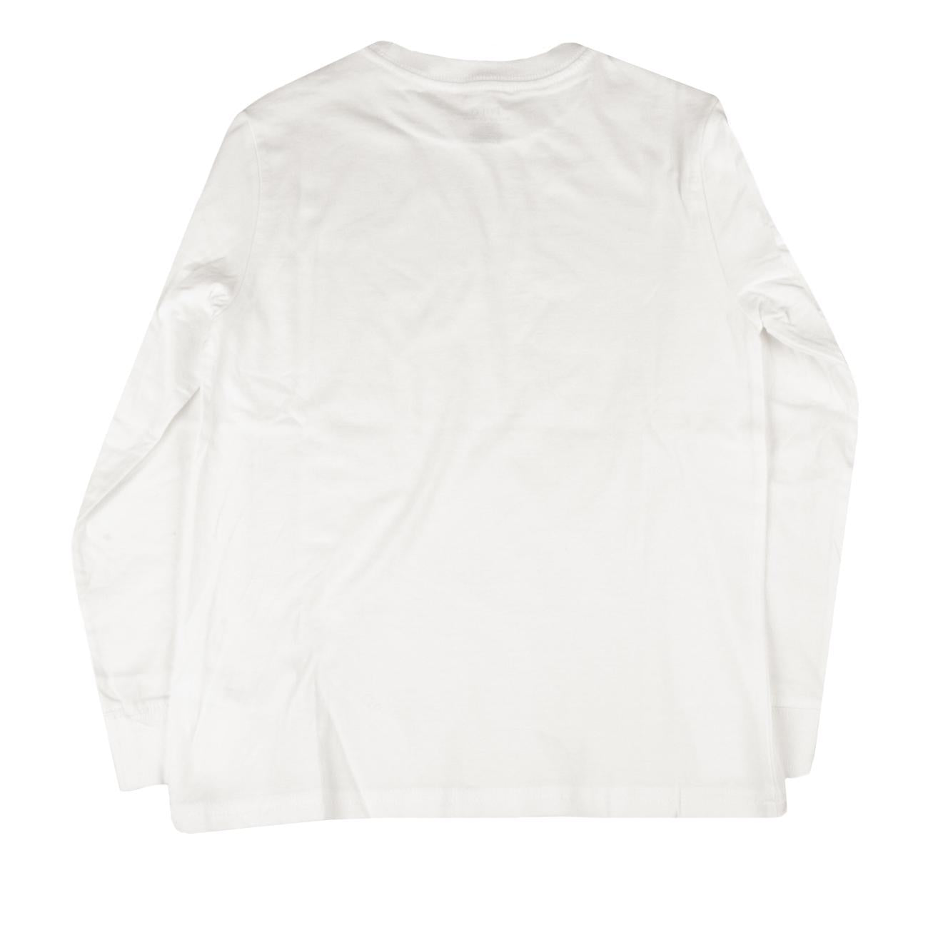 T-Shirt In Cotone Bimbo Bianco 322708456 002 BIANCO POLO RALPH LAUREN 