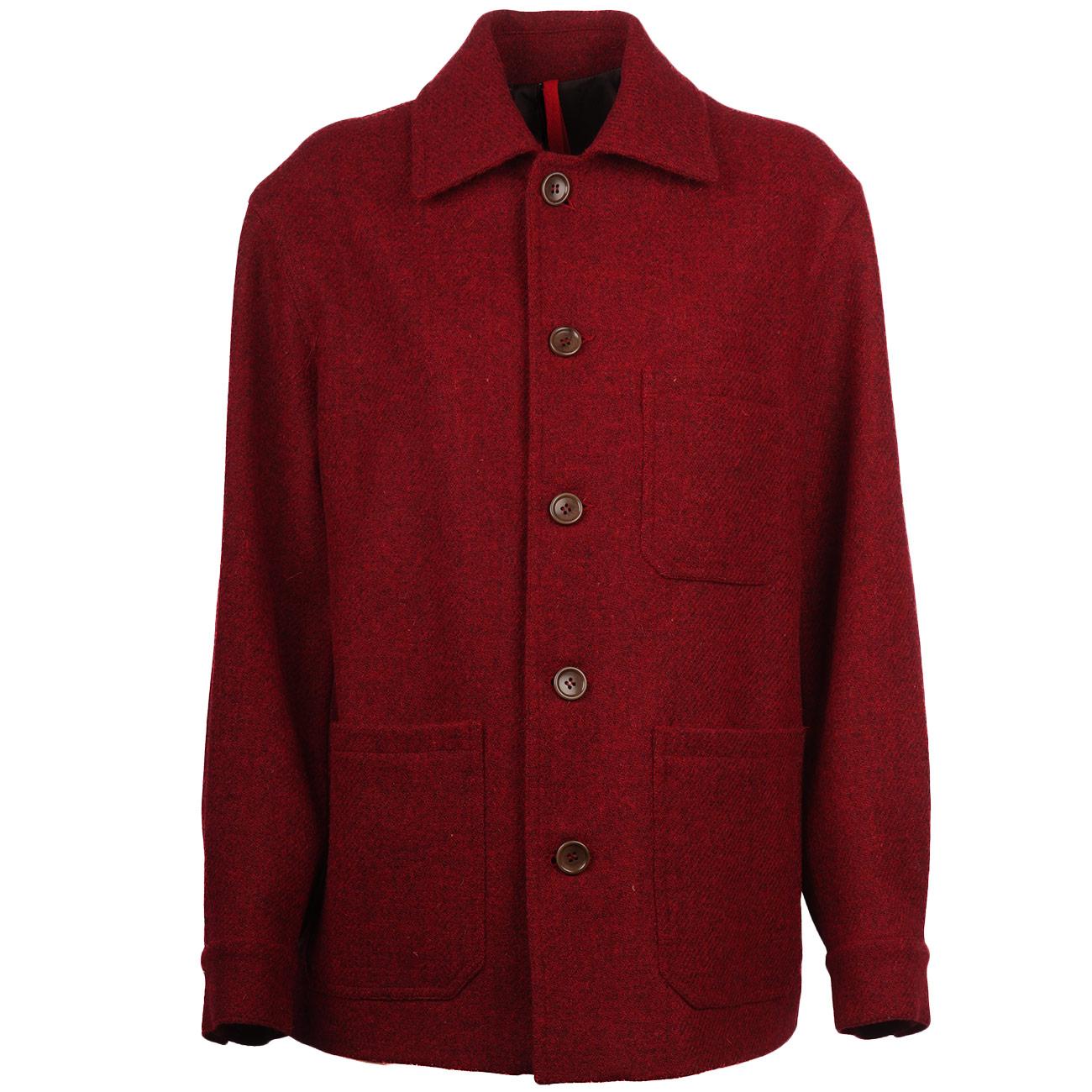 Giacca Workwear Harris Tweed 790000ME017 75 ROSSO MASCHERONI 