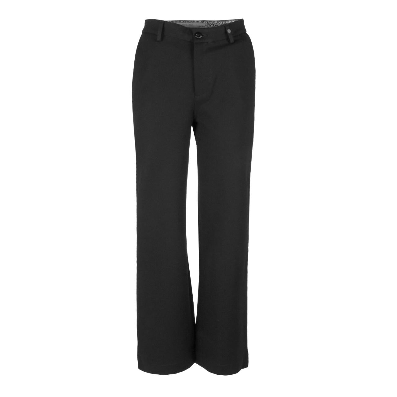 Pantalone In Lana Tecnica Donna Nero ELLE Y9B NERO TELERIA ZED 