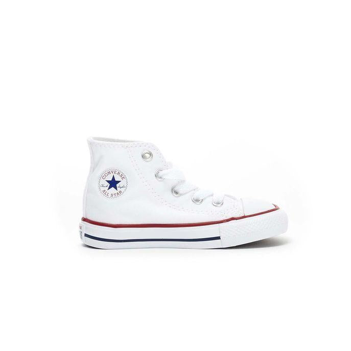 SCARPA CHUCK TAYLOR ALL STAR HI CONVERSE 7J253C OPTICALWHITE CONVERSE 