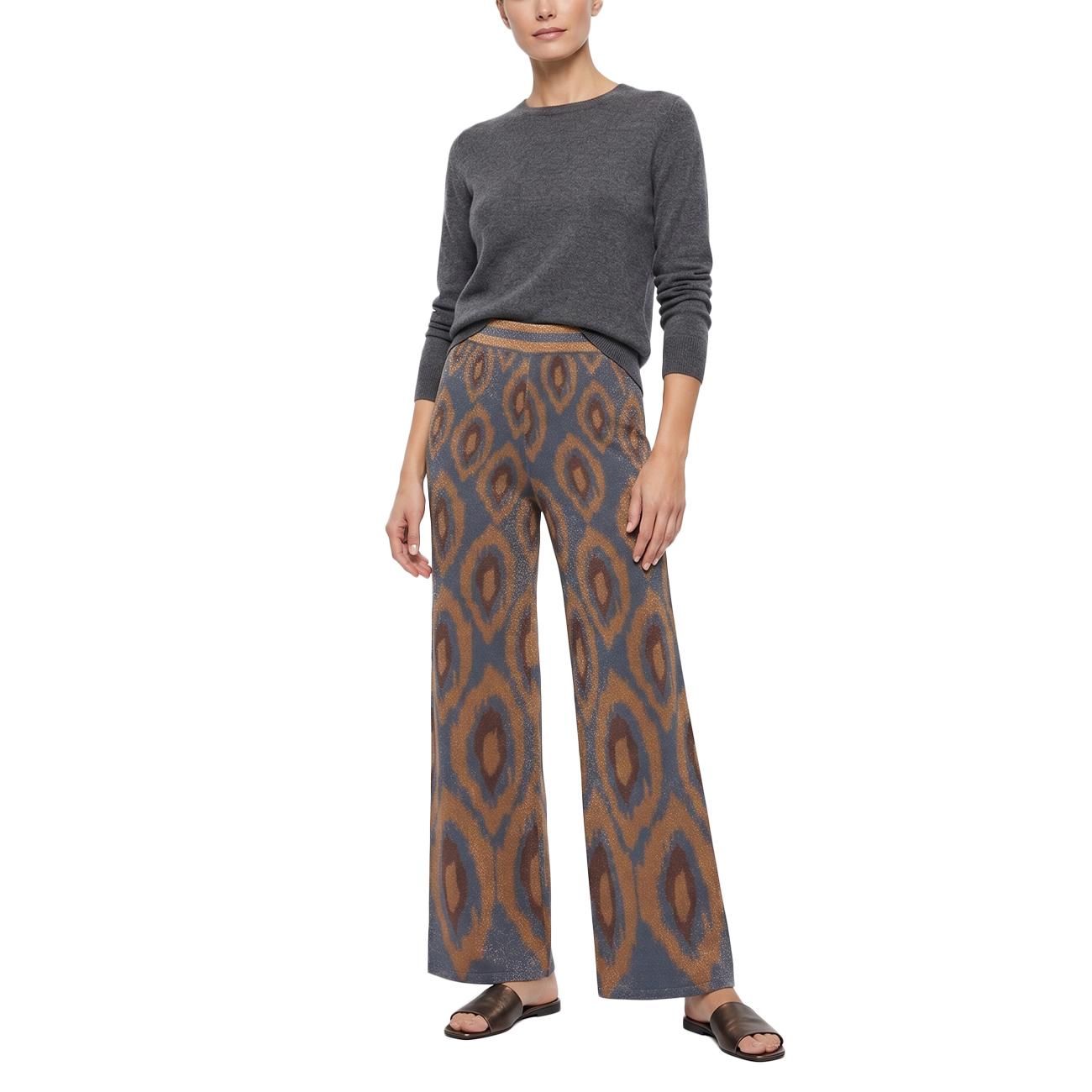 Pantaloni Jacquard Peacock Eye PTKD13061 VARIANTE 3 AKEP 