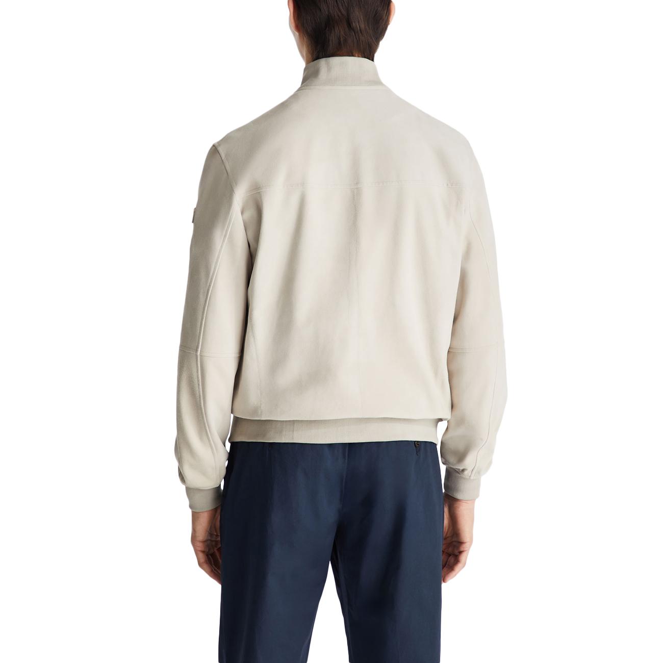 Giacca Sands Suade PE 08 In Pelle Scamosciata PEU5743 99012407 729 CREMA PEUTEREY 