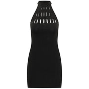 Mini Dress Cut-Out VSKD13006 NERO AKEP 