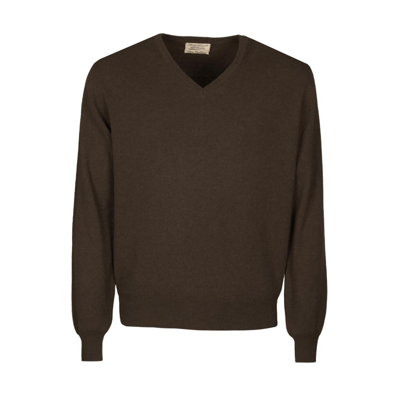 Maglia U. Scollo V Puro Cash Della Ciana X Mascheroni 87153 7291 MARRONE DELLA CIANA 