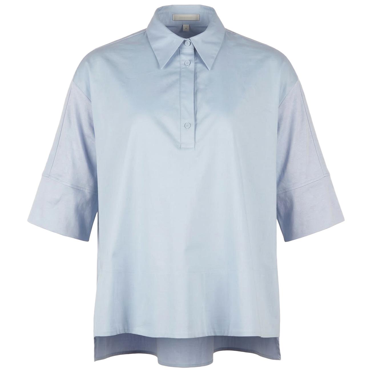 Blusa Boxy Con Maniche A Tre Quarti 2009Z000058N 04 AZZURRO ELENA MIRO' 